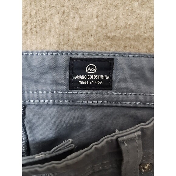 Adriano Goldschmied Protege Pants Mens 34x34 Blue Straight Leg Stretch - Picture 6 of 9